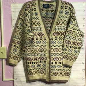 BEST AMERICAN CLOTHING woman’s bulky cardigan sz S